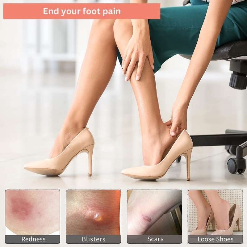cushion heel pads to prevent blister pain