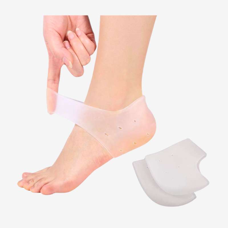 Heel Pain Relief Silicon Gel Heel Socks Pad For Plantar Fasciitis Arch Foot  Support Foot Pain Scholl Foot Care Kit Heel Cushion Ankle Support