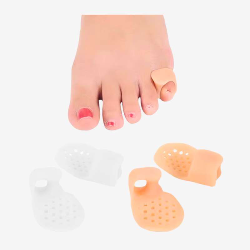 pinky toe protector on foot