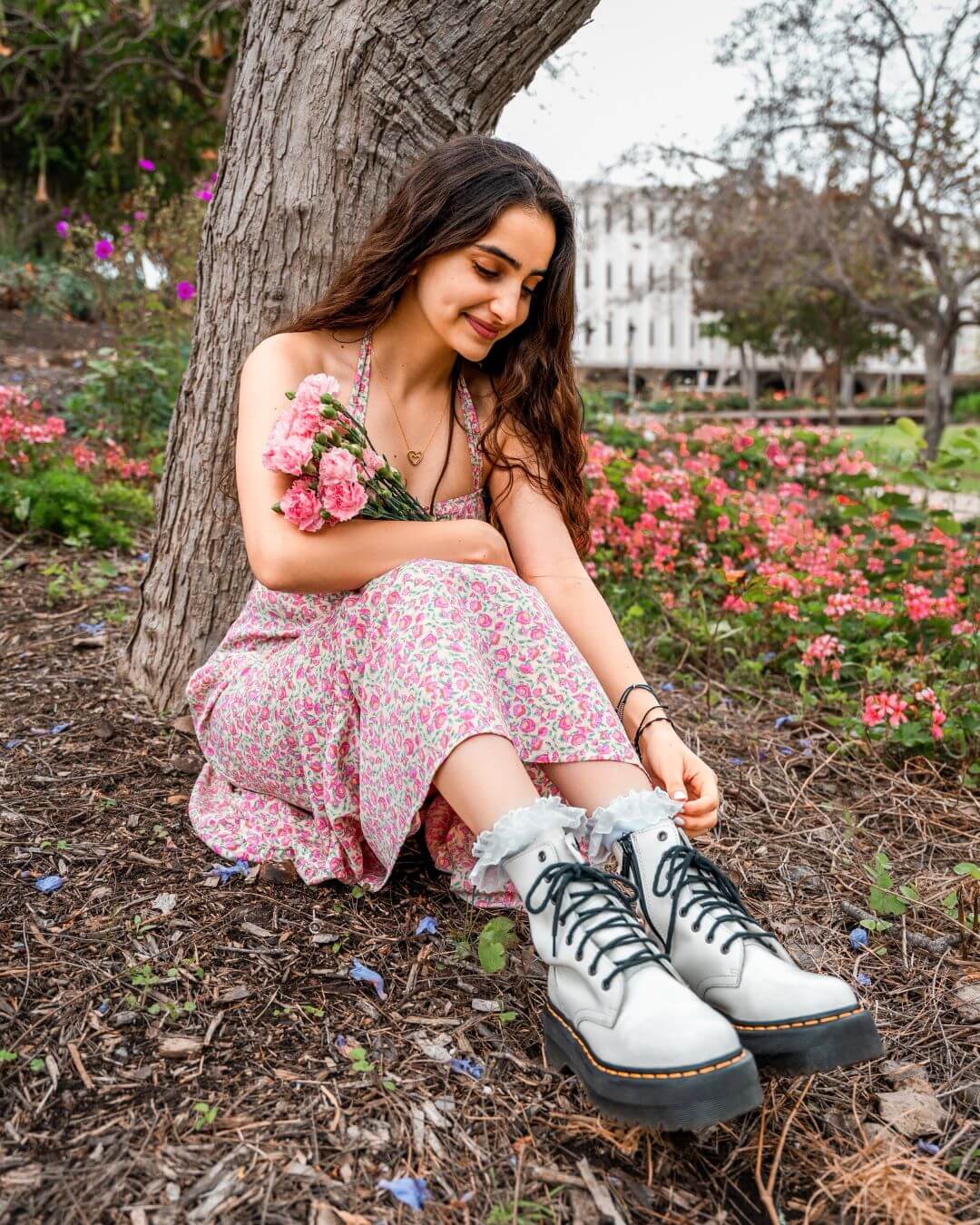 Padded Lace Socks