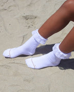 Padded Lace Socks