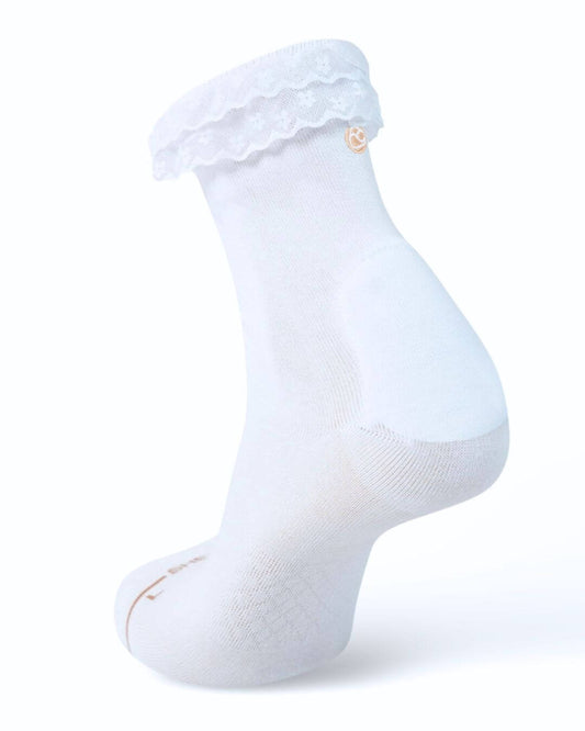 Padded Lace Socks