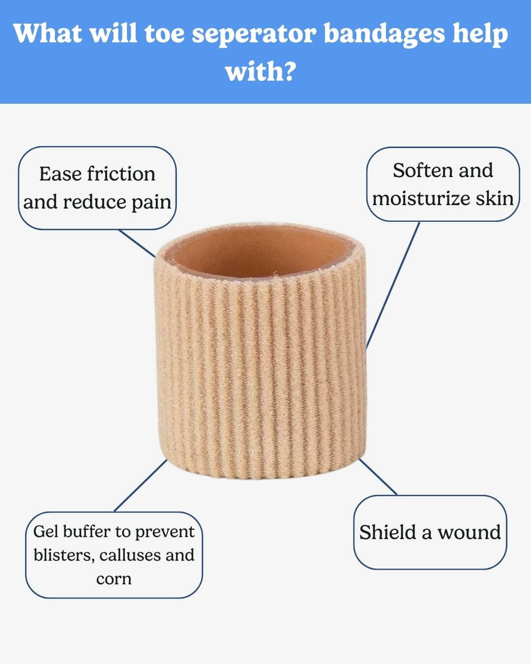 Toe Separator Bandage